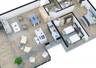 Venta departamento 3 ambientes PRIMERA LINEA AL MAR 