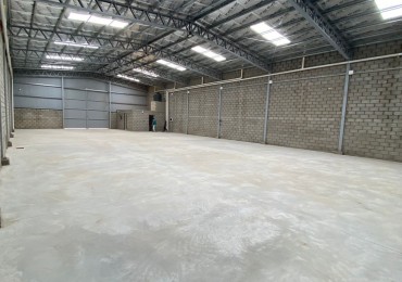 VENTA: GRAN GALPON NUEVO 550 M2. CUBIERTOS SOBRE LOTE DE 750 M2. EN LA CIUDAD DE  BALCARCE